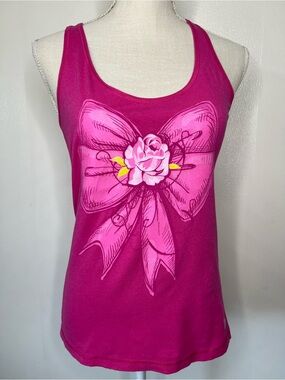 💞👸Raw Threads Athletics Disney Sleeping Beauty/ Aurora Bow Tank - Size M 👸💞